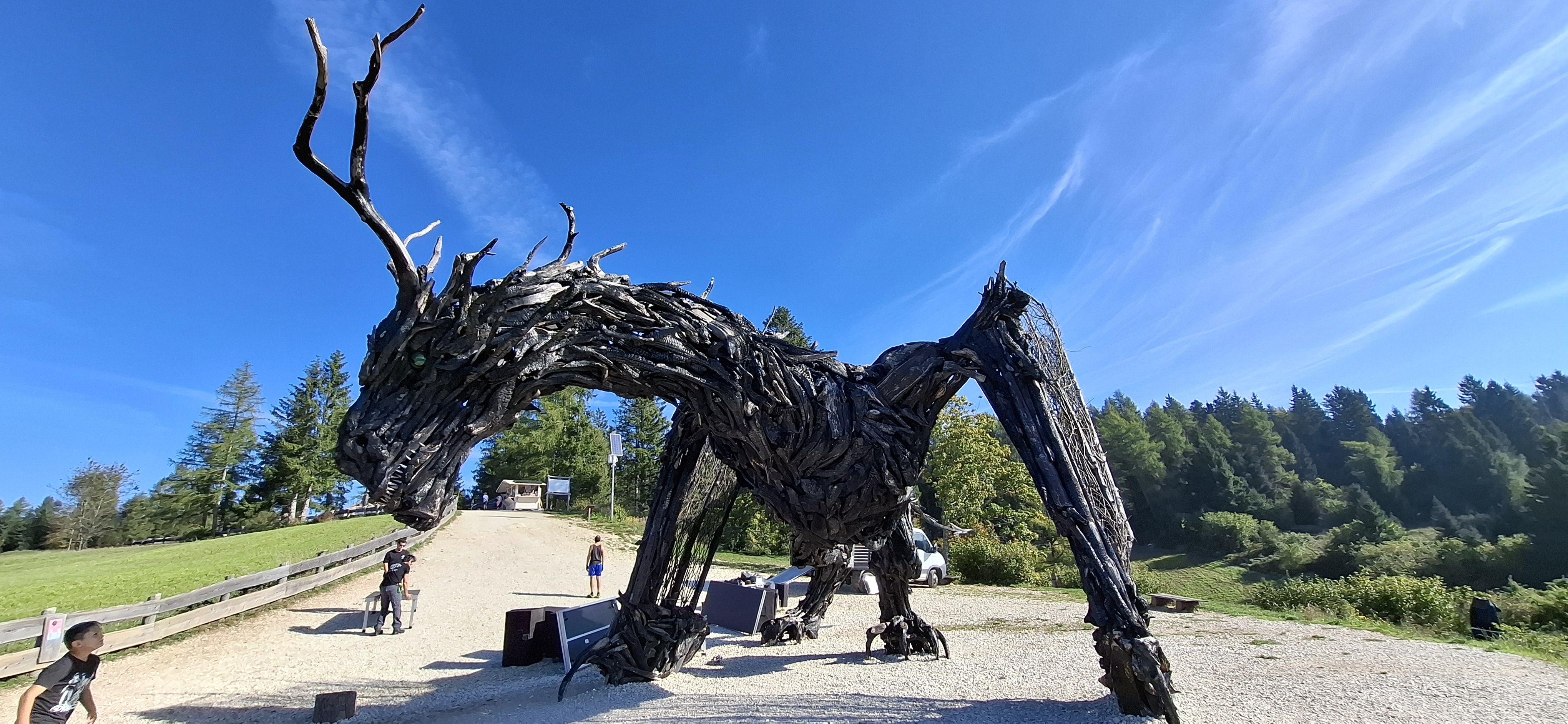 Il Drago di Vaia Regeneration: il soffio dell’arte che rinasce dalle ferite del bosco