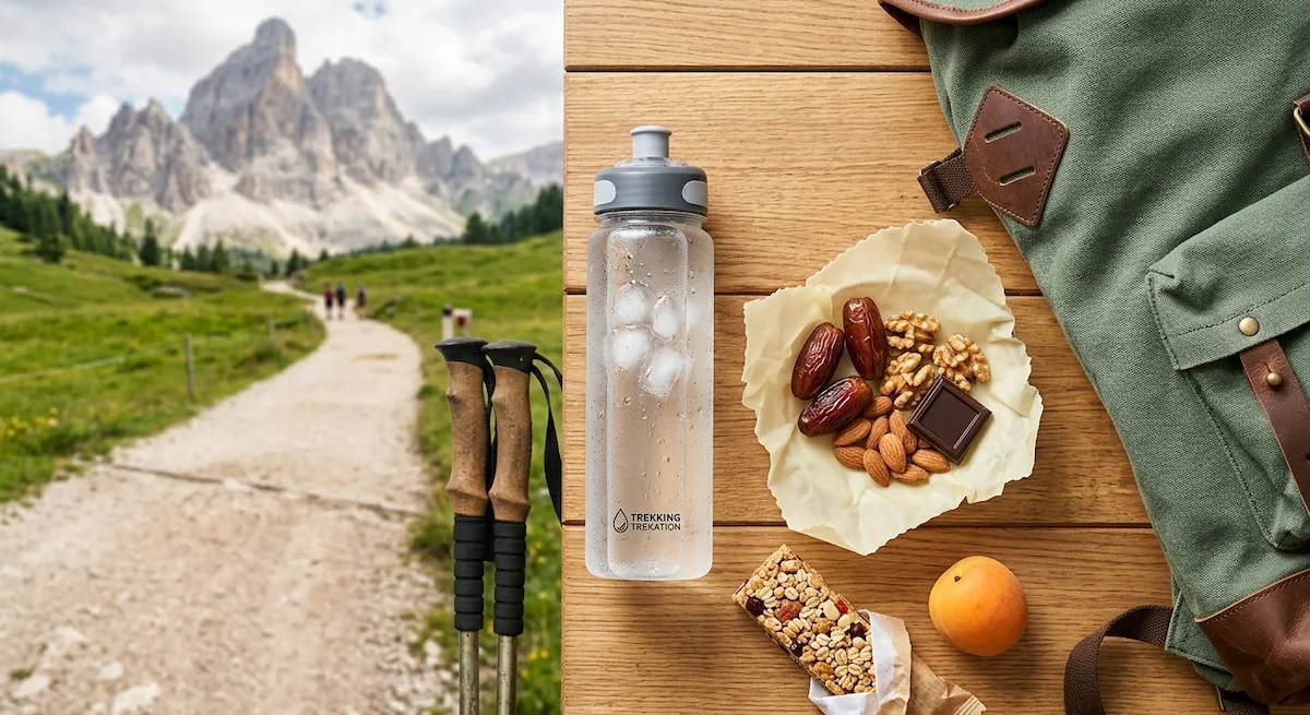 Cosa bere e mangiare durante i trekking: Guida Pratica per evitare la “Gamba Molla”