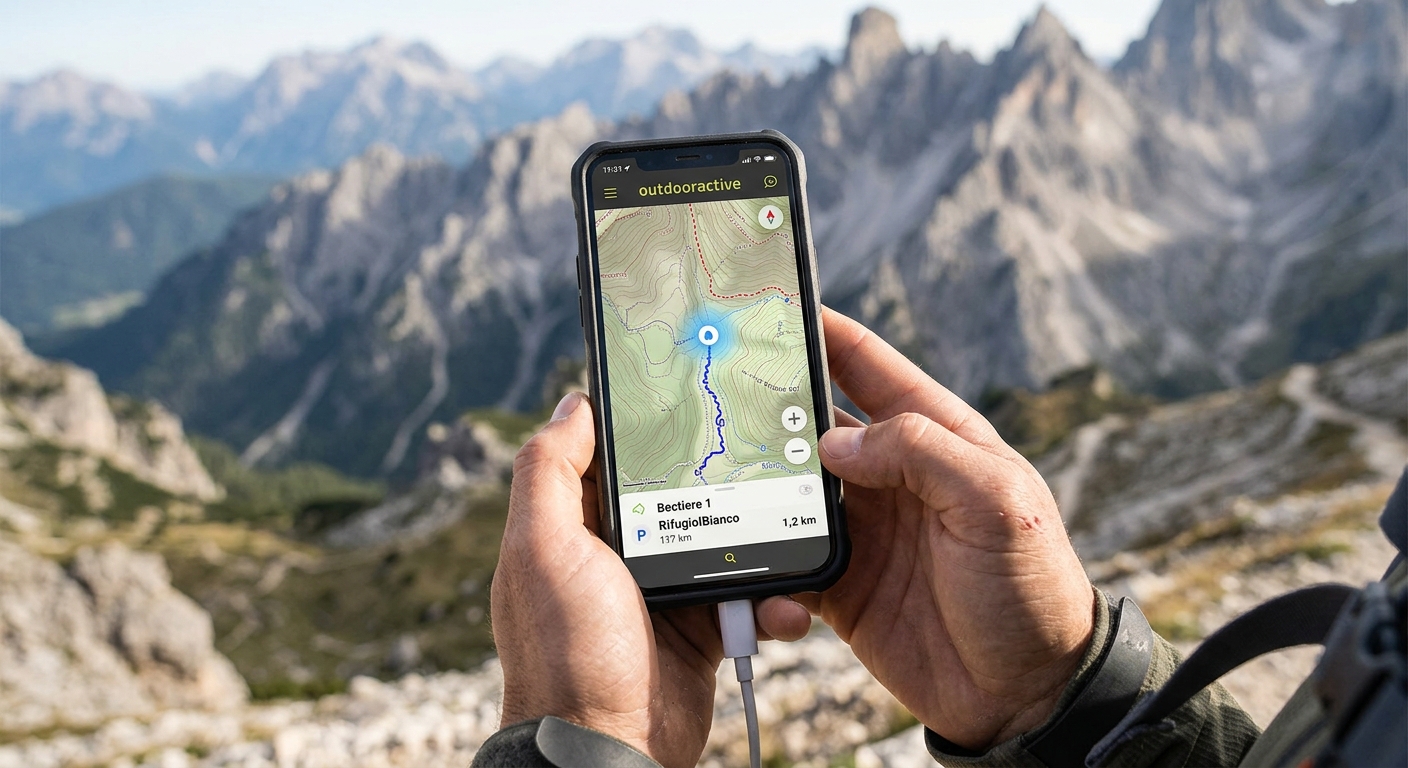 Outdooractive: come usare l’app per pianificare i tuoi trekking senza perderti